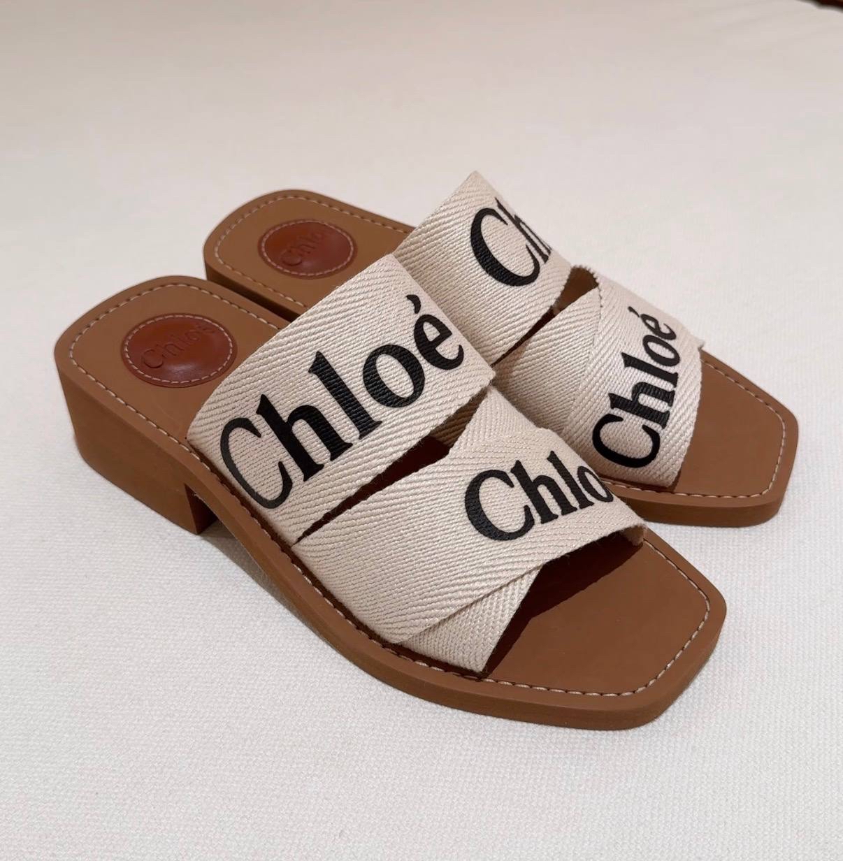 限時優惠✨經典色🩷夏天必備✨ 訂貨📮Chloe 4.5cm woody sandal  Size 37/38/39/40/41