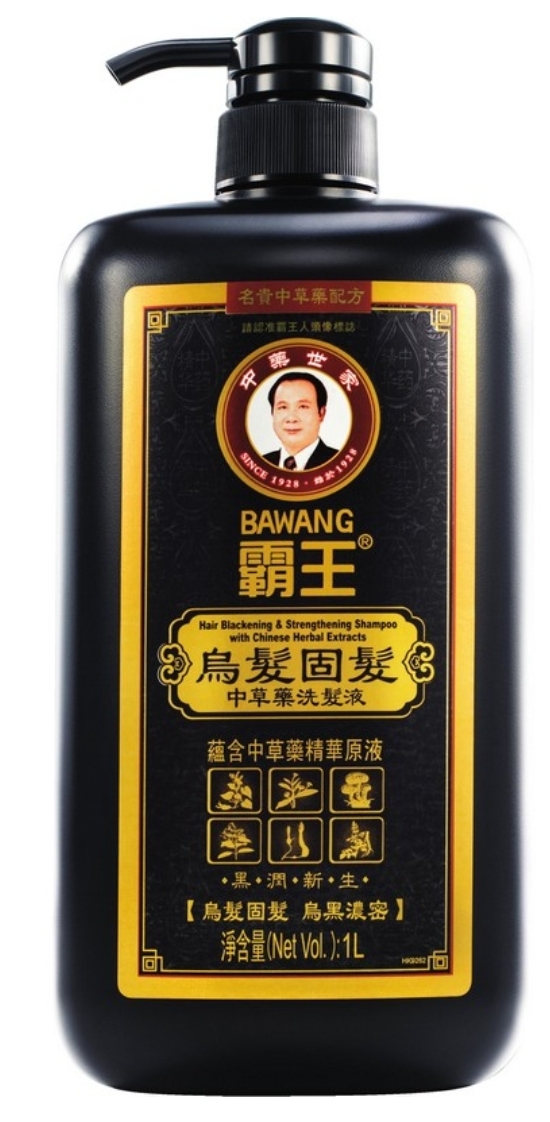 (wc)霸王烏髮固髮洗髮液 1LT