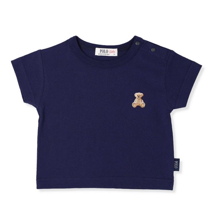 🇯🇵限時預訂 日本直送🇯🇵Polo Baby兩色親子款小熊刺繡短袖T恤