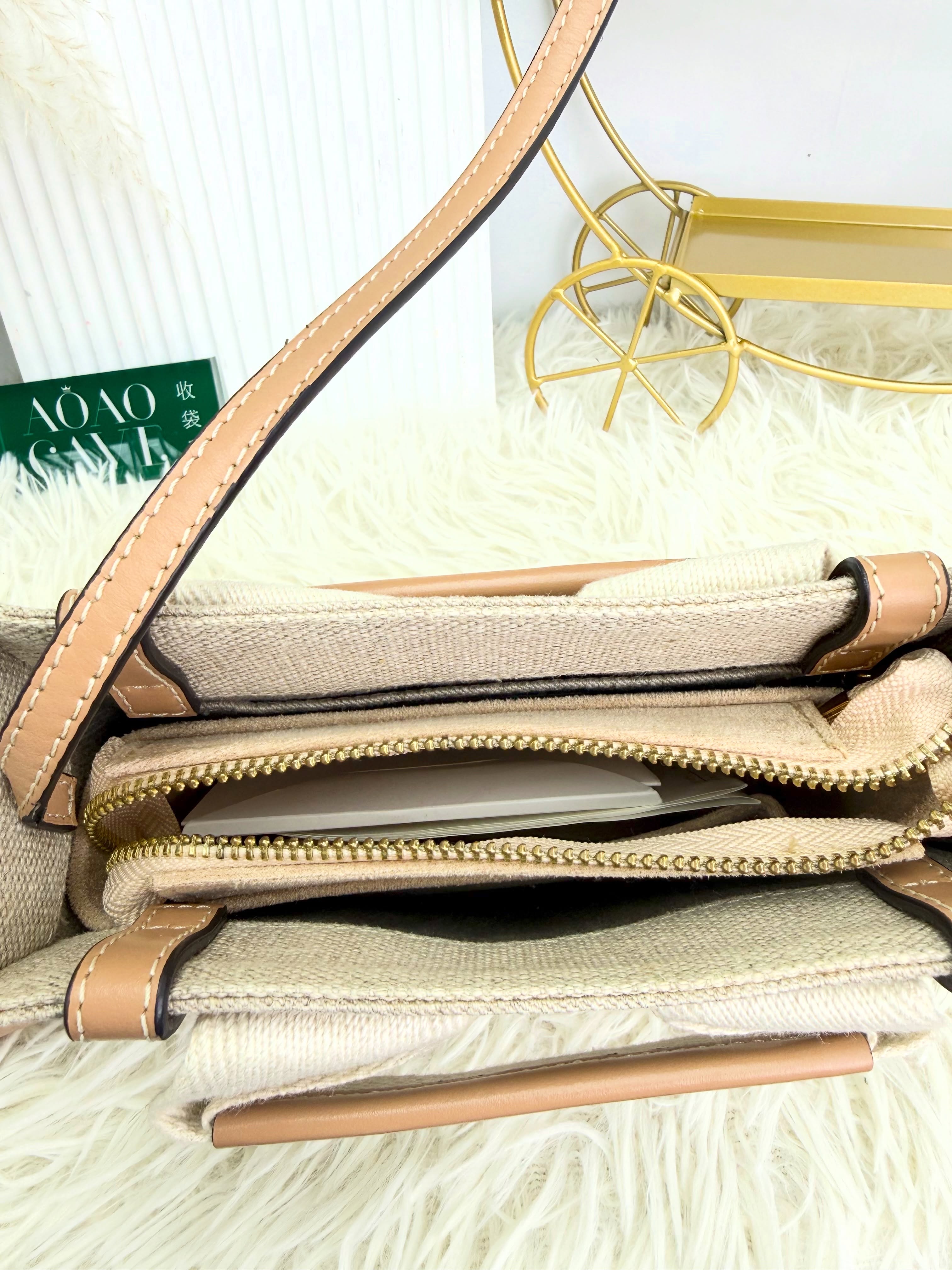 Chloe 👜 PRE OWNED 🛍️ mini wood 奶茶色🤎