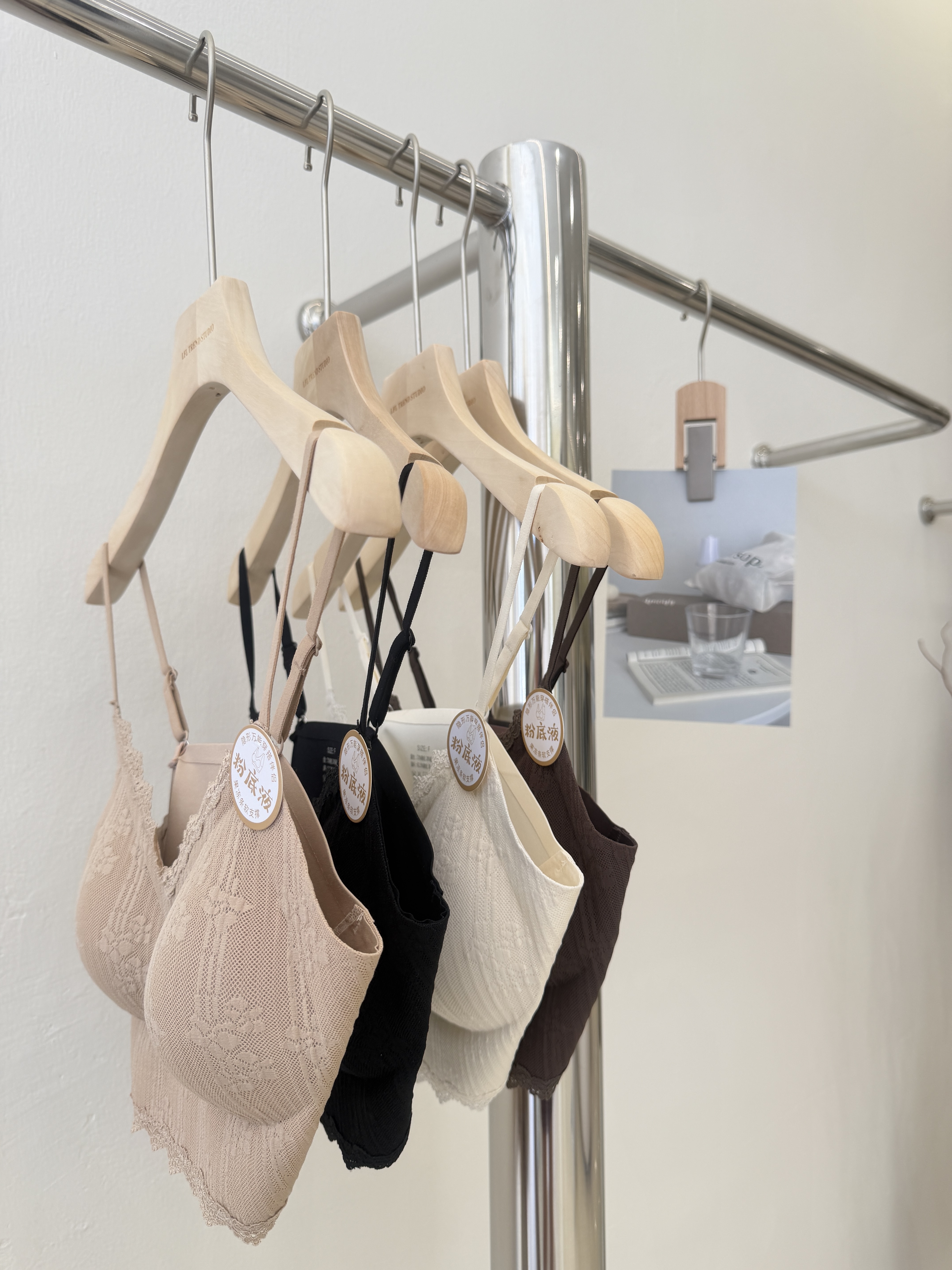 6393 蕾丝花边美背内衣