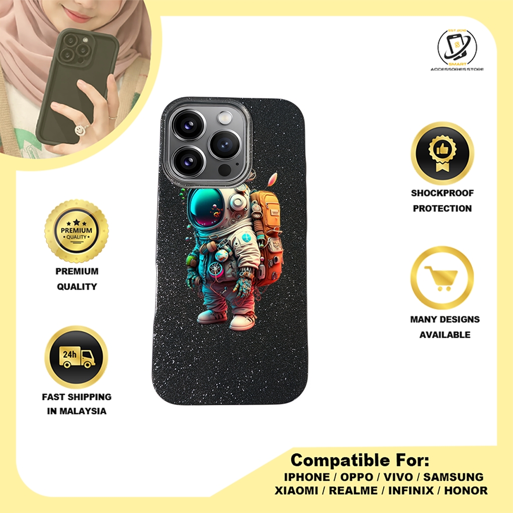 BLING CASE PHONE FOR IPHONE - DESIGN ASTRONAUT A