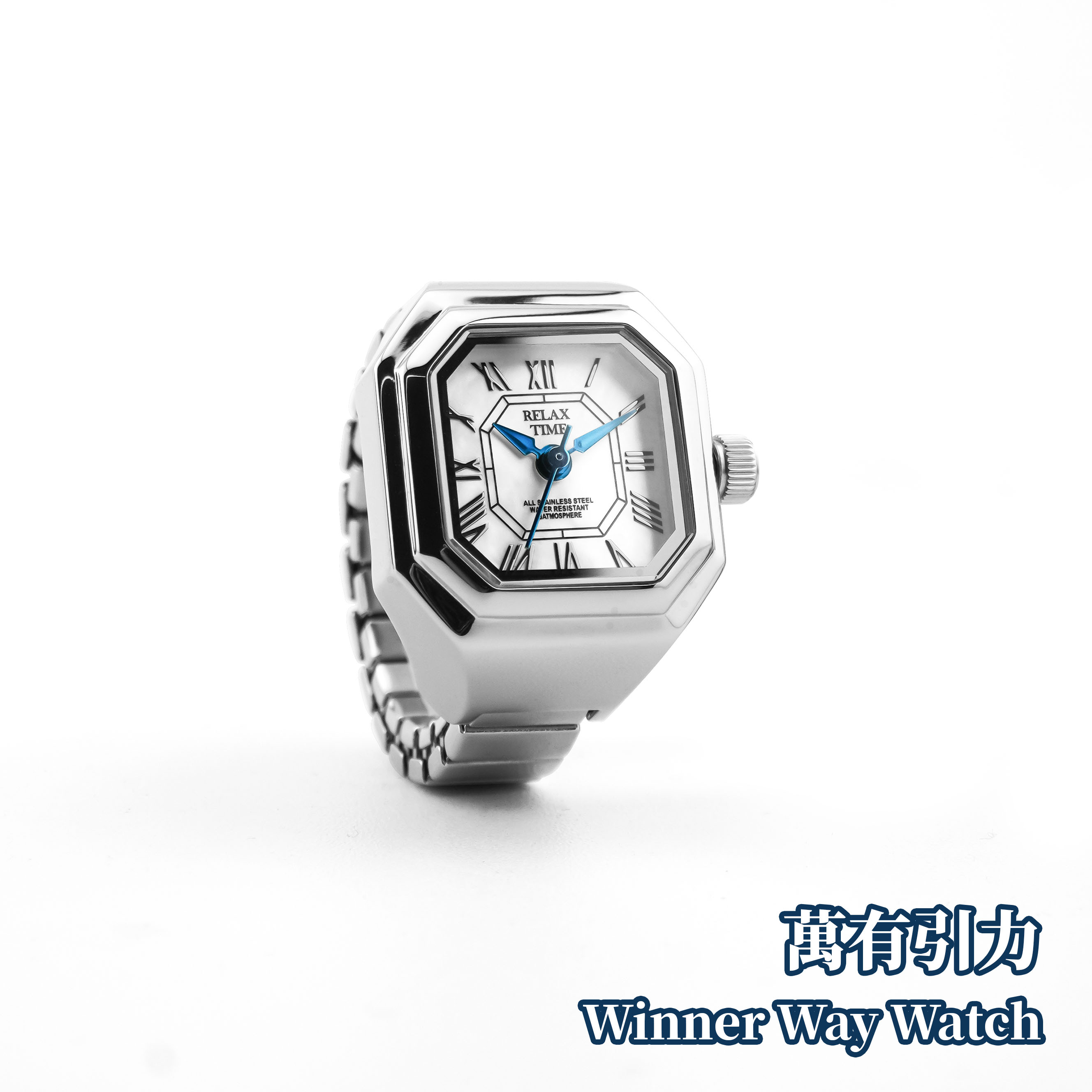 Relax Time 台灣品牌 長方戒指錶 RT-C-01
