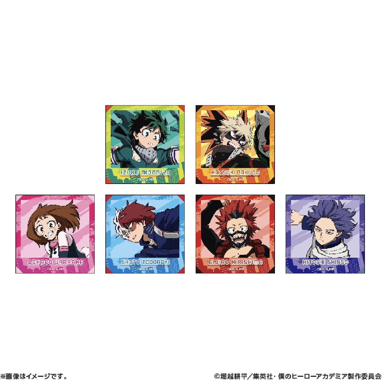 Preorder預9/2026年我的英雄學院10周年記念 貼紙 vol2原盒