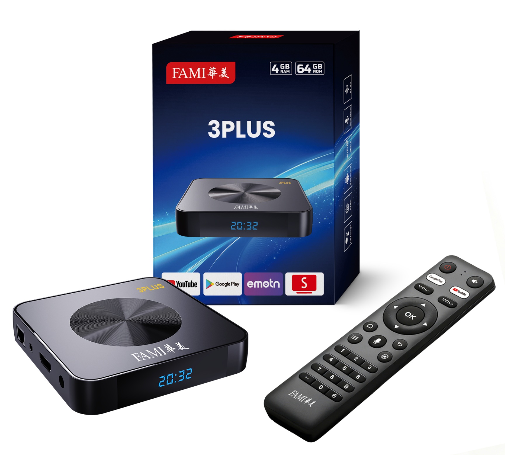 華美電視盒（3PLUS）