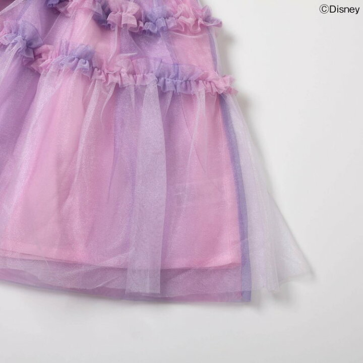 🇯🇵預訂 日本直送🇯🇵Apres les cours x 愛麗絲系列生蠔bb印花珍珠漸層薄紗短袖連身裙