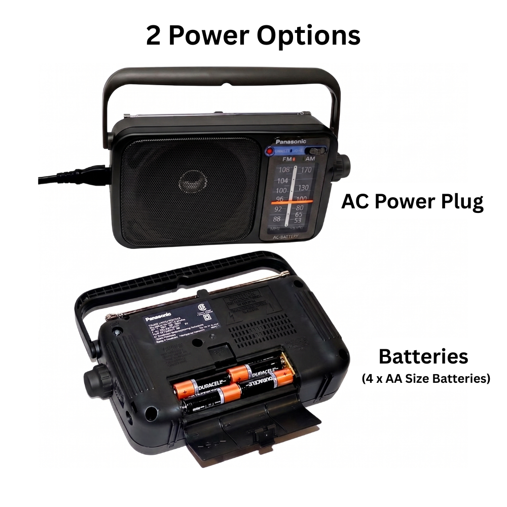Panasonic Portable AM/FM Radio  RF-2400D IE