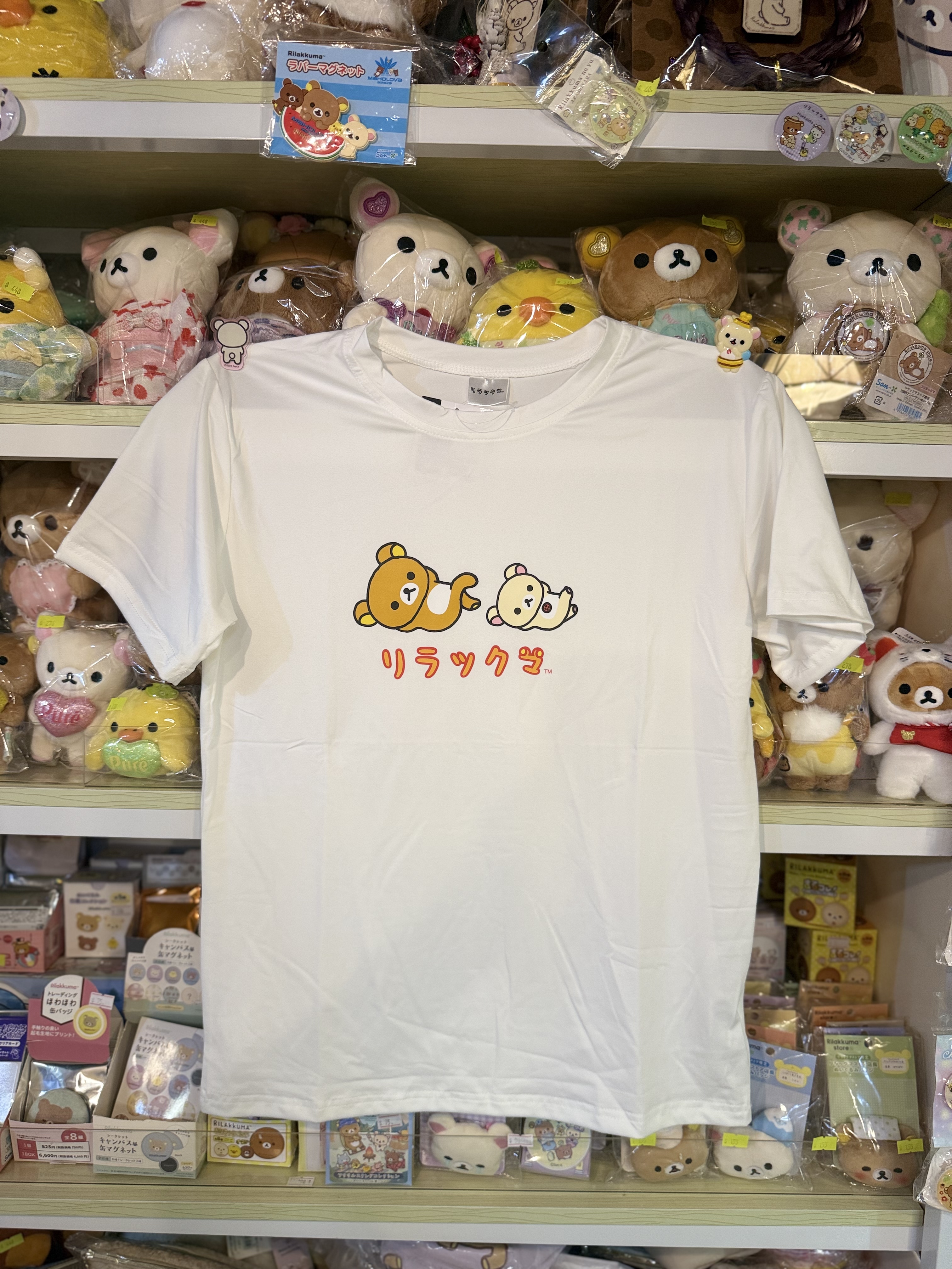 《現貨》全新日本限定rilakkuma短tee Free size