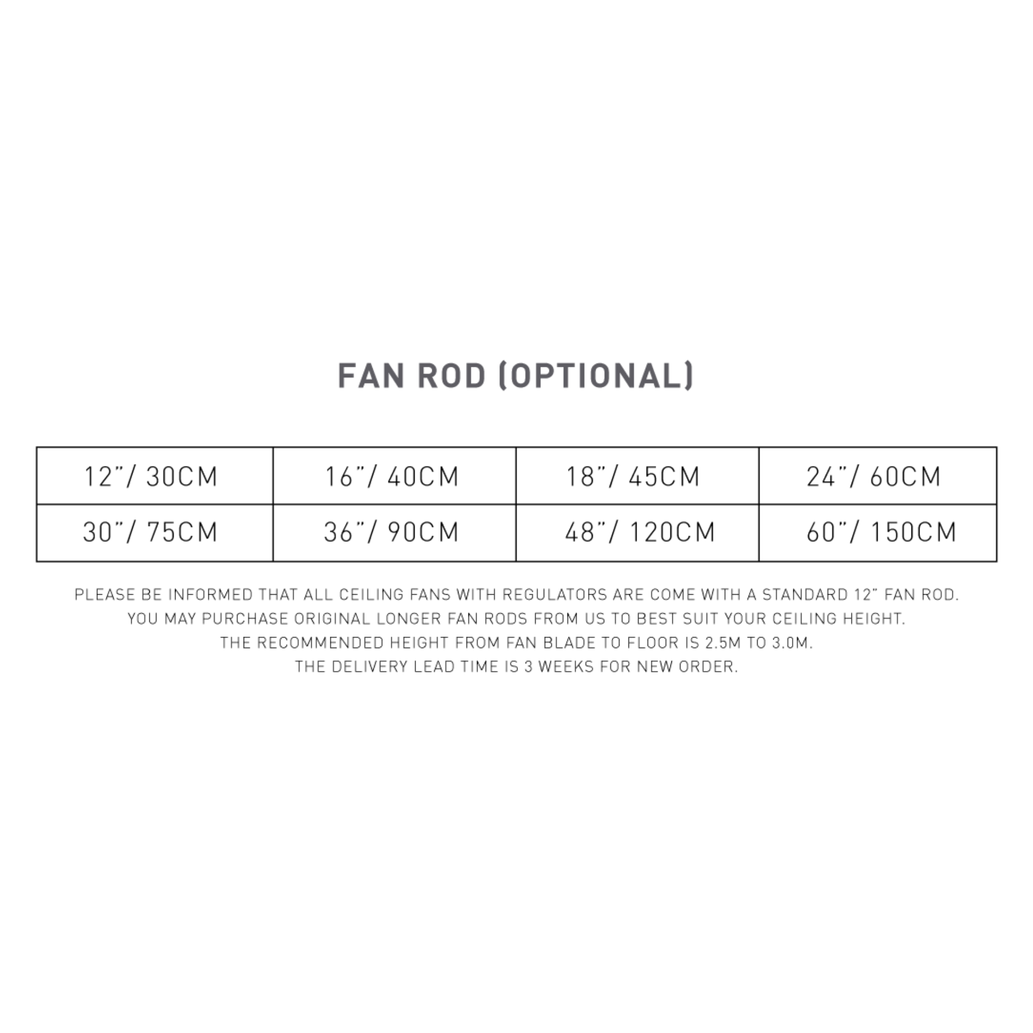 KDK 60" Ceiling Fan 3-Blade Regulator Copper Brown (K15W0)