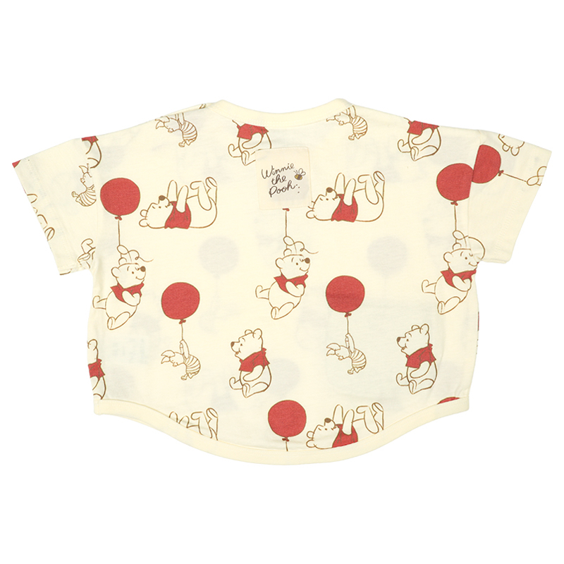 🇯🇵預訂 日本直送🇯🇵Winnie the pooh小熊維尼滿印口袋短袖T恤