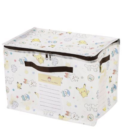 【日本直送】3 COINS Pokemon 滿印收納袋 - 1件 - 現貨