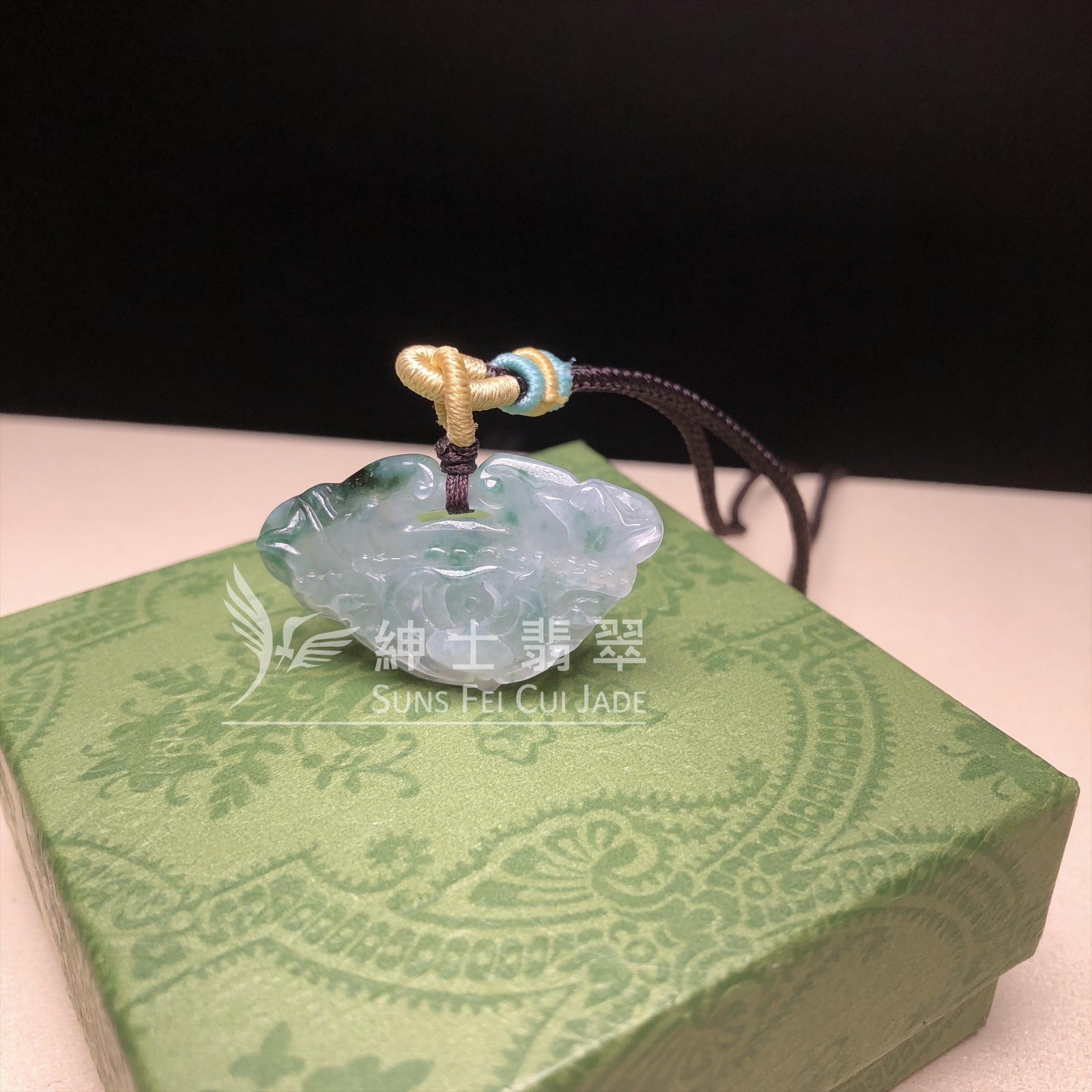 糯冰飄花平安鎖 B08425