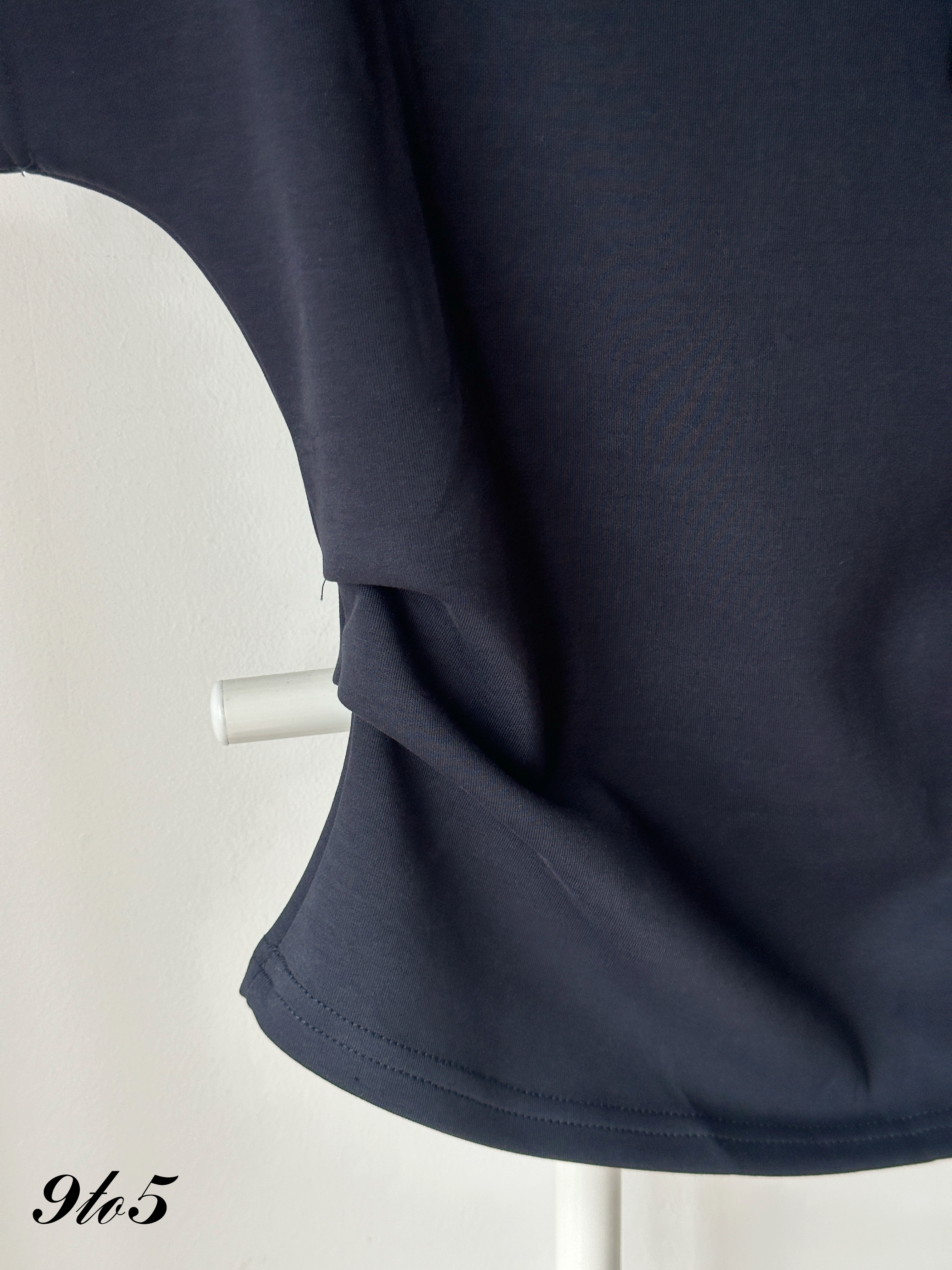 T4406 Boat Neck Ruched Top - 3 Colors 