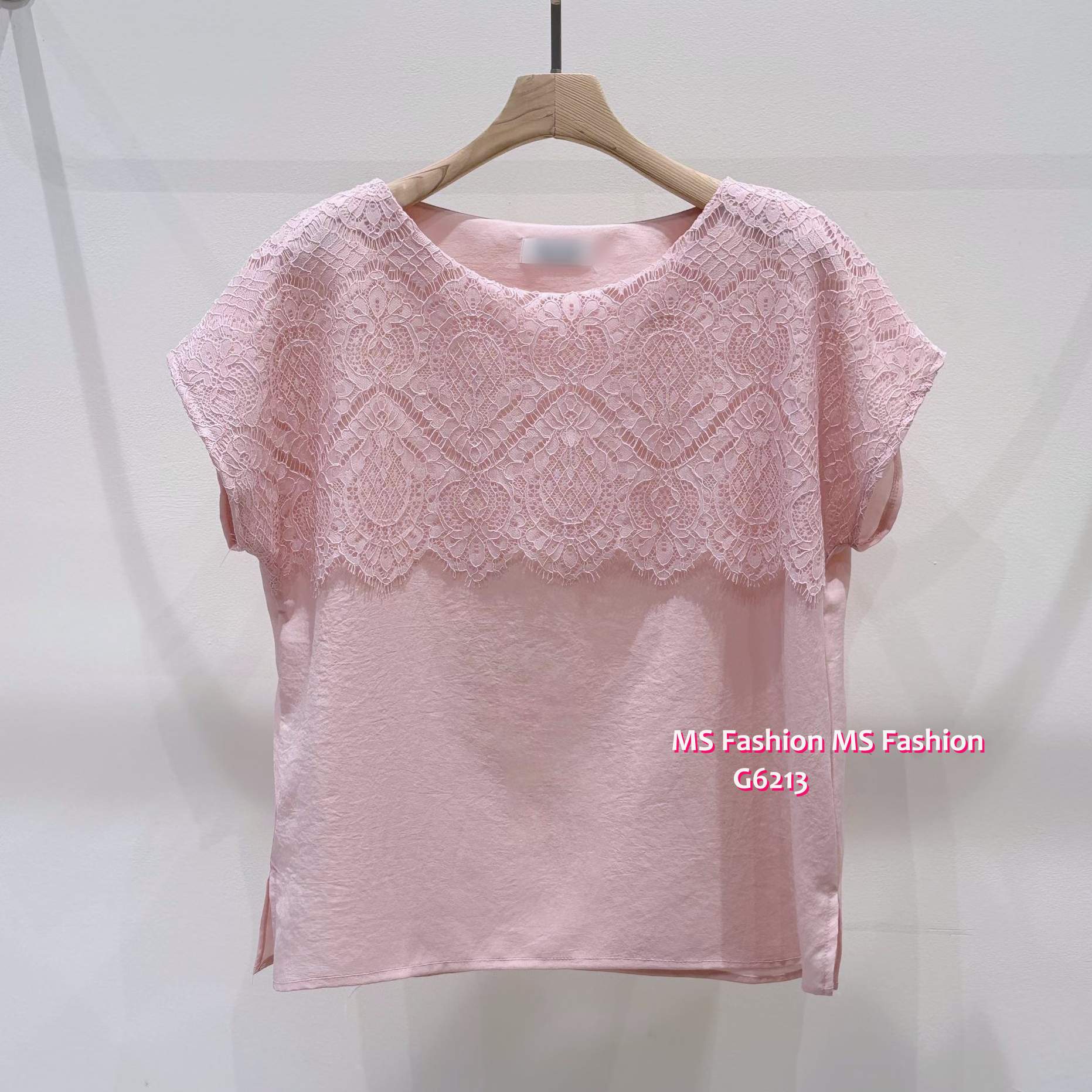 G6213 韓國🇰🇷勁靚拼lace top