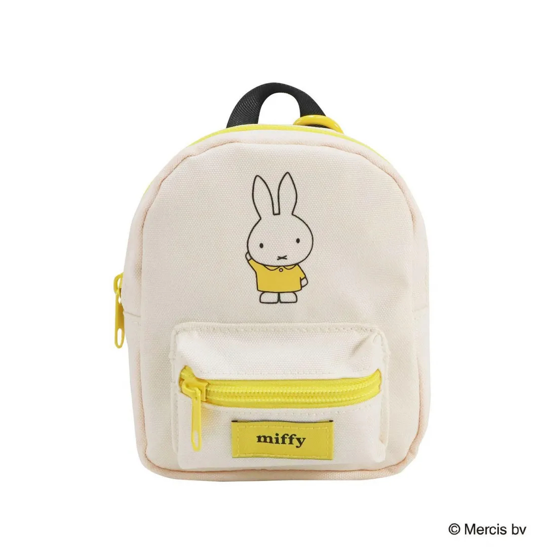 MIFFY 背包型 POUCH 黃色 舉手