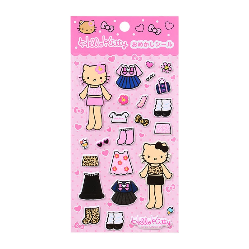 Sanrio Hello Kitty 換裝貼紙 KT81-01