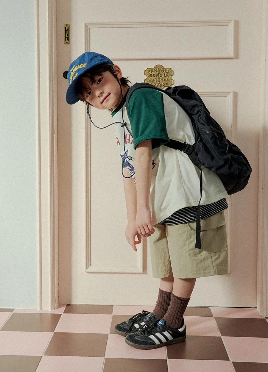 🇰🇷 Whitesketchbook | 側口袋五分工作褲 3色