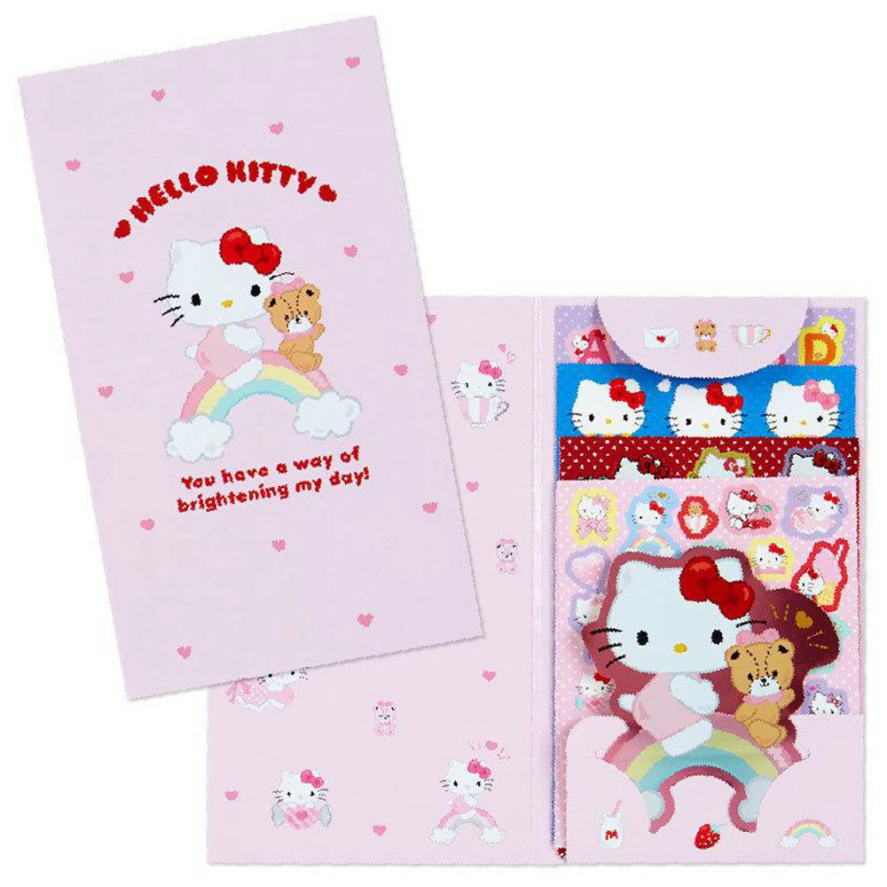 🆕【⭐訂購⭐】🌀 🇯🇵 日本直送 #Sanrio #日本製 貼紙簿套裝(一套四本同款)［2款選］🌀 [ELFD-0215]