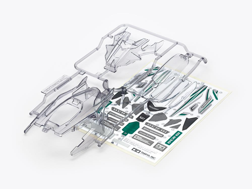 DCR-01 BODY PARTS SET (LIGHT SMOKE)