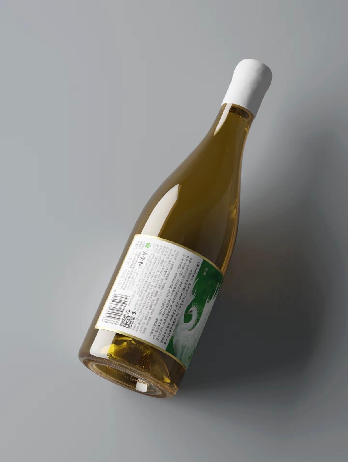 九雕鴻鵠維歐尼 2024干中國白酒 Jiu Chu Hong Hu Viognier 2024 Dry White Wine China 13.5% 750ml 