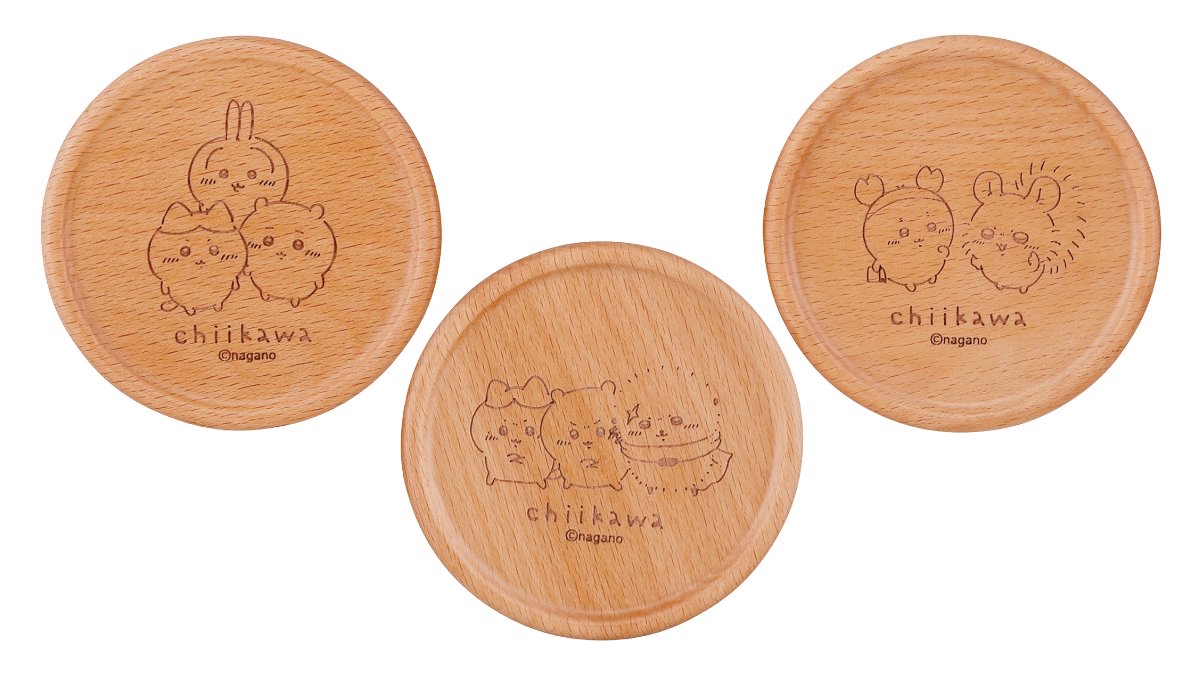 四月連線貨品 - 日本CHIIKAWA 木杯蓋