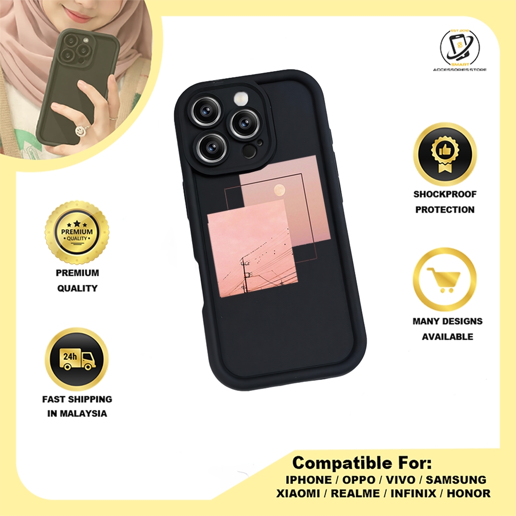 TPU DESIGN CASE PHONE FOR HONOR - DESIGN FLOWER B