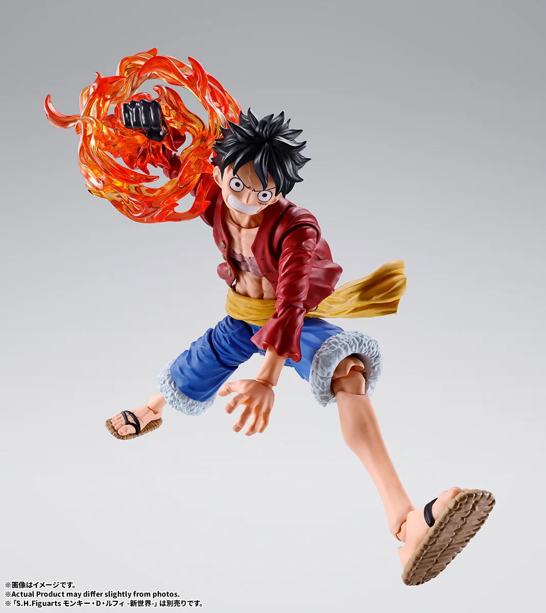 (預訂訂金 $100) (總價 $207) Bandai S.H.Figuarts 海賊王 蒙奇.D.路飛 -新世界- 配件套組 (行版) SHF One Piece Monkey D. Luffy Optional Parts Set