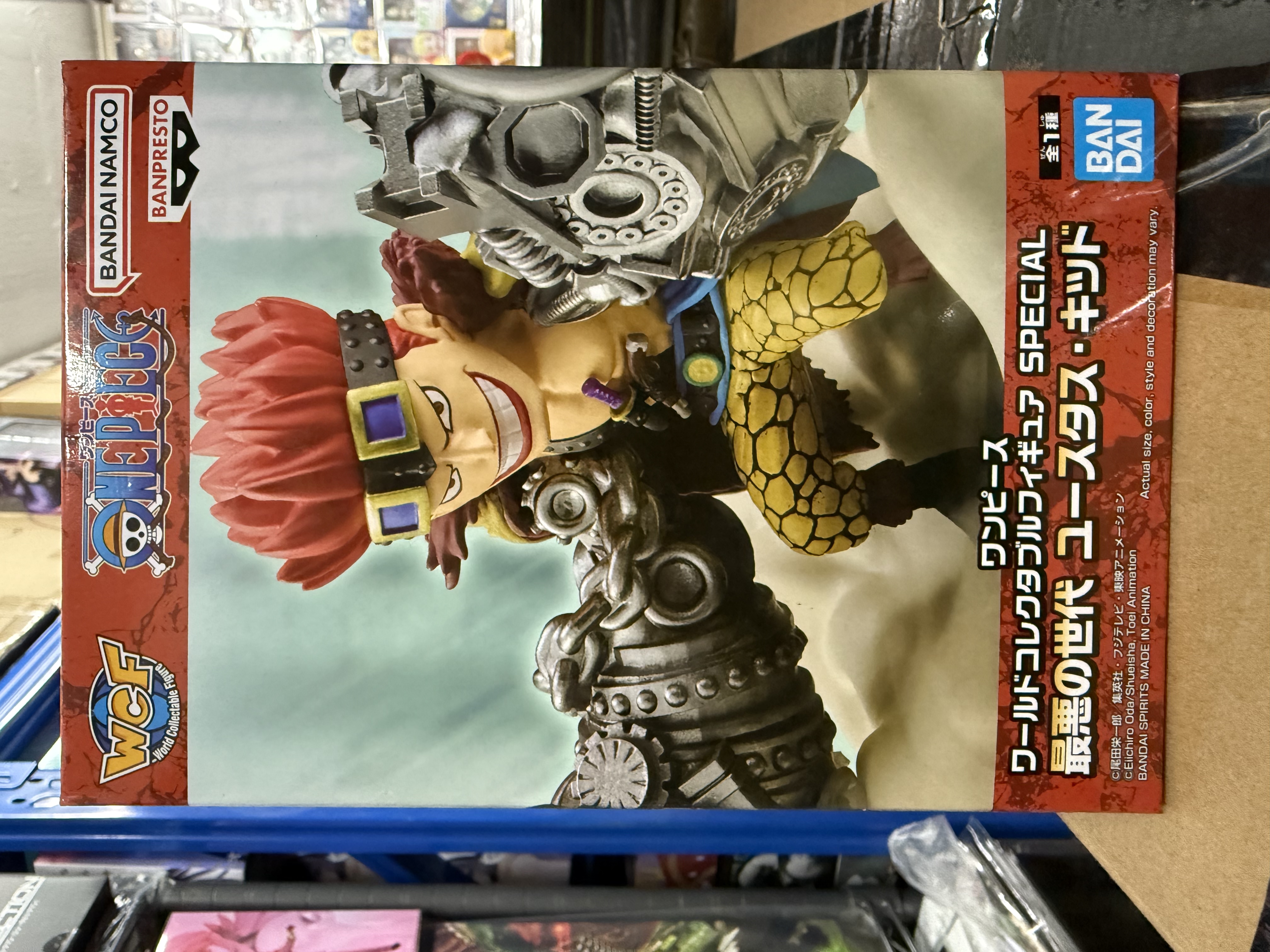 WCF SPECIAL 海賊王 最惡的世代 基德 景品 One Piece Eustass. KID figure 