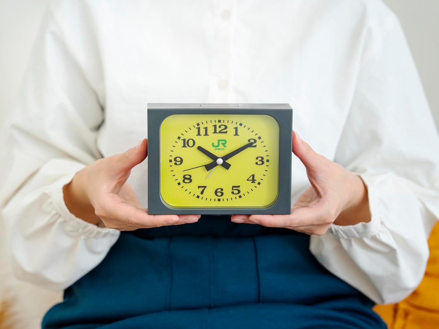 (預購) JR東日本官方授權「綠色車站時鐘」鬧鐘 🚃