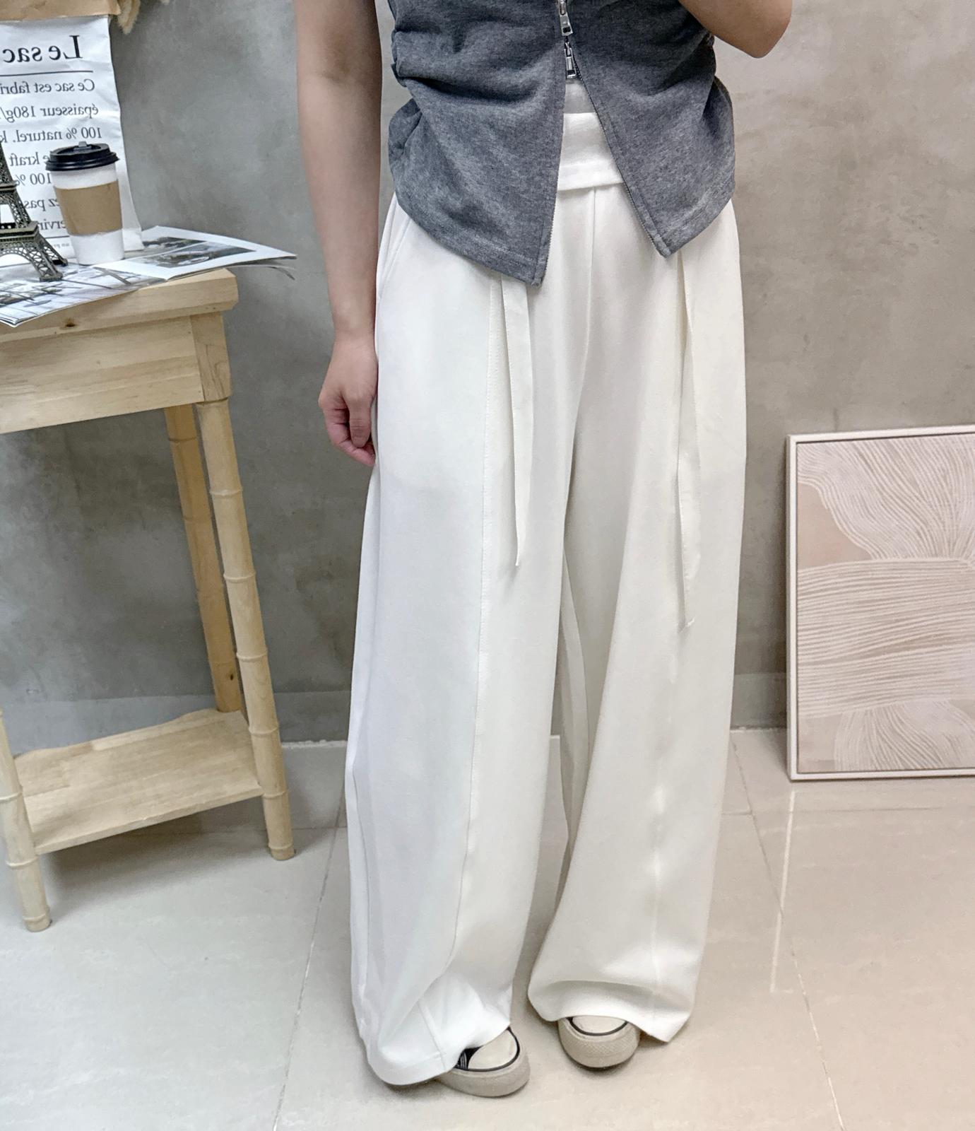 假兩件雙拉鏈Top