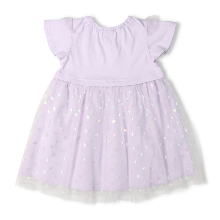 🆕【⭐訂購⭐】  日本直送🌀心形薄紗 珍珠領口 荷葉邊袖 連身裙［2款選］🌀[ELCA-0243][260426]