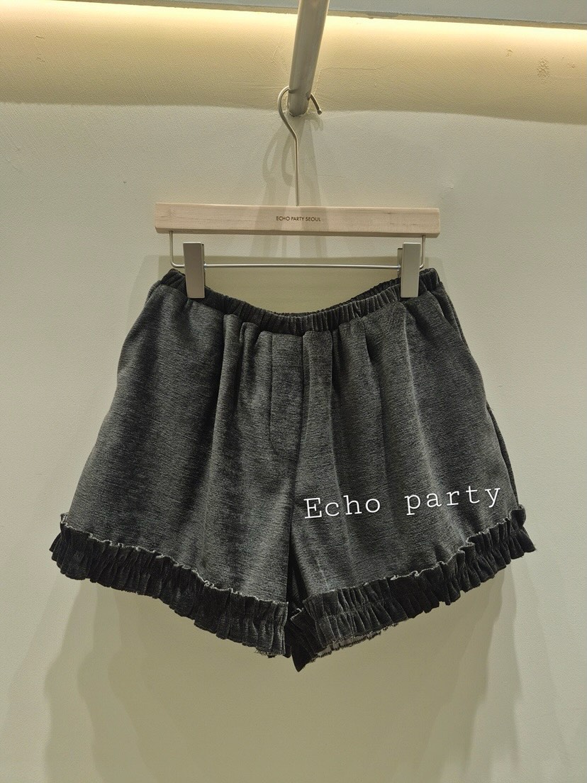 (2026FW) ECHOPARTY - TOP & SHORTS 