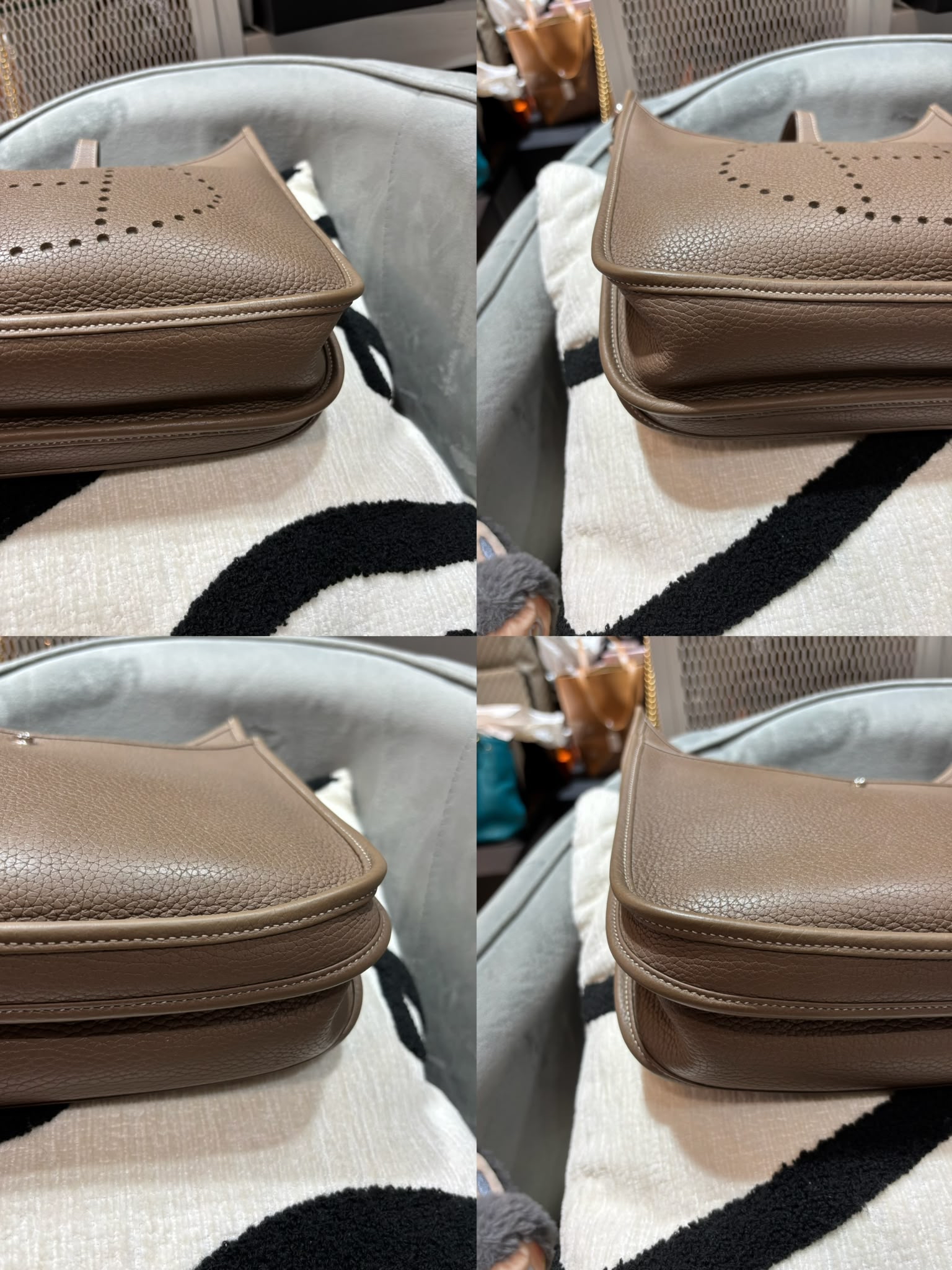Hermes Evelyne 29 大象灰銀扣 Stamp D 100%Authentic, 98%New ✅Dust bag
