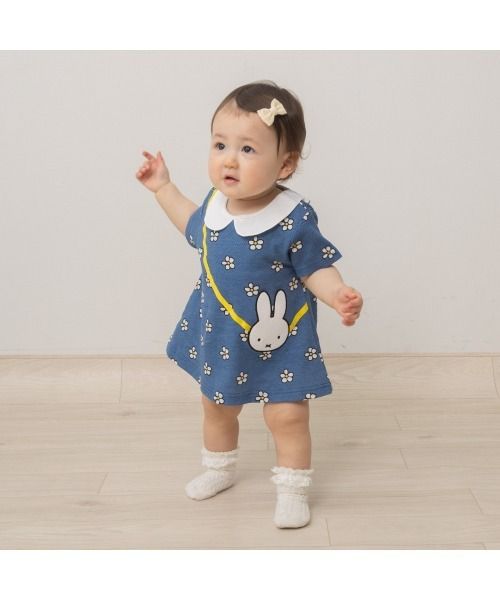 MIFFY BABY KID 半袖連身衣 花花裙