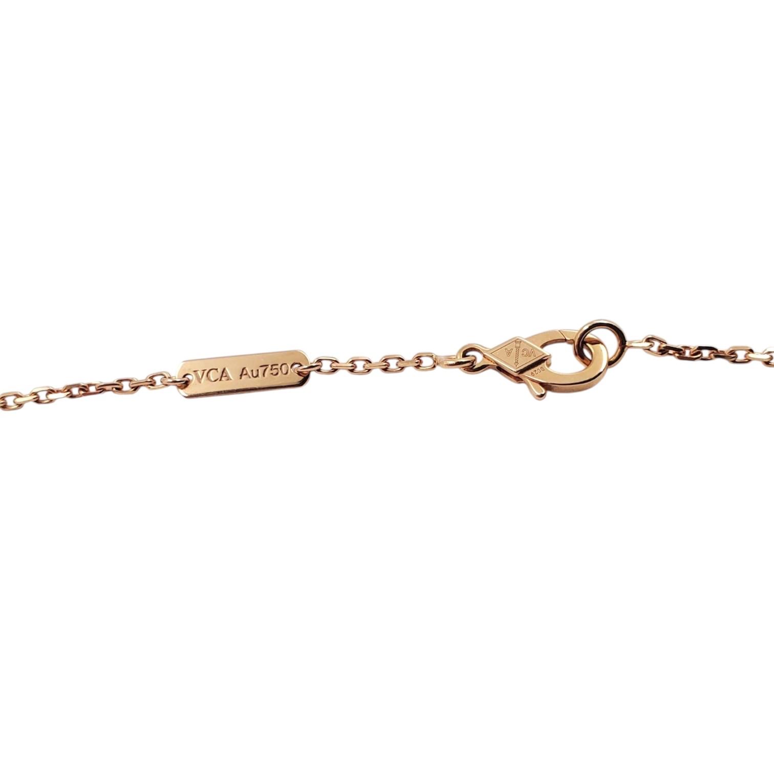 Van Cleef & Arpels Vintage Alhambra 吊墜項鍊100%Authentic, 98% new ✅ 証書2020 ✅收據 ✅ 盒子
