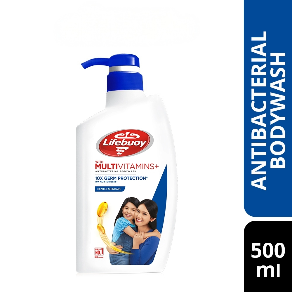 Lifebuoy AntiBacterial Body Wash - 500ml / GENTLE SKINCARE