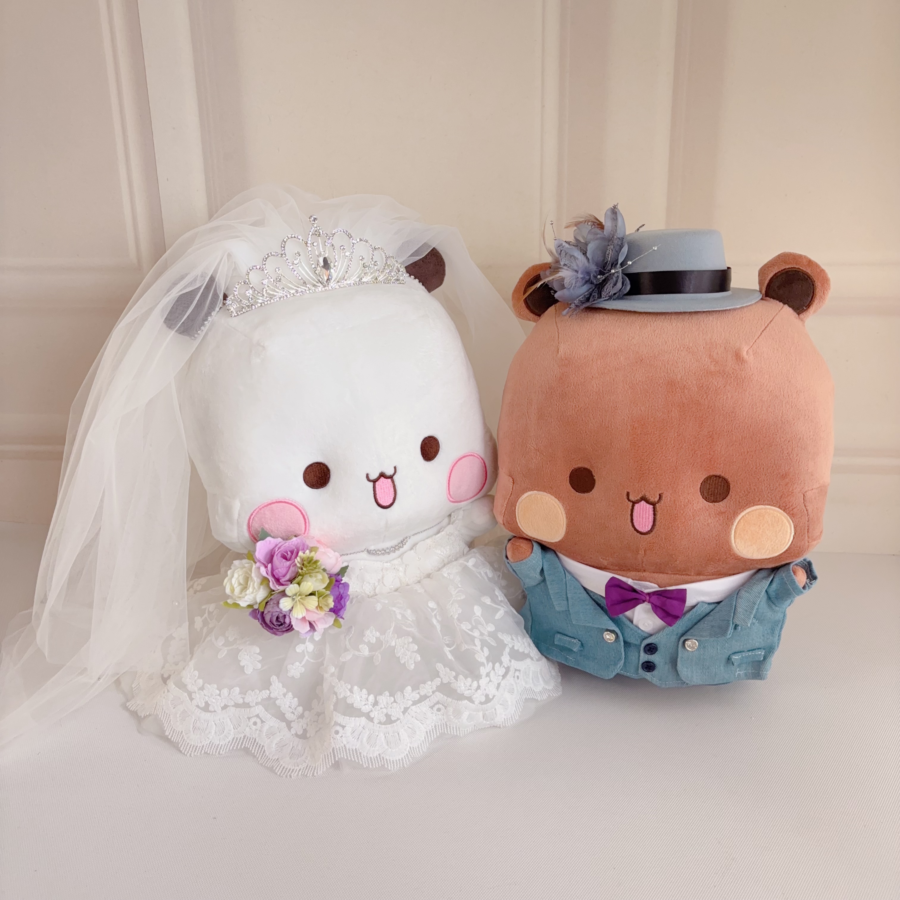 (非現貨)$1300bubudodo結婚公仔