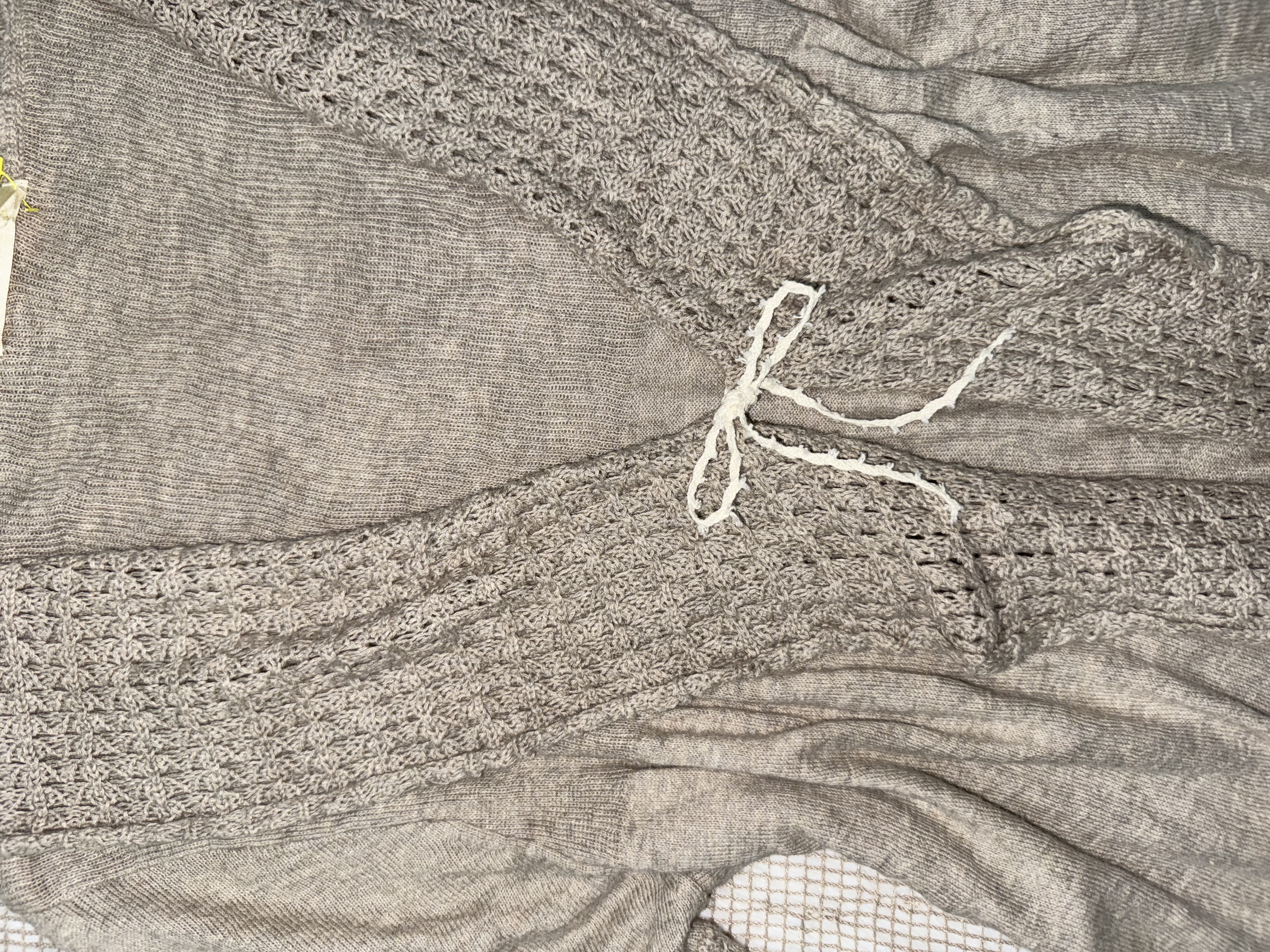 Mori Asymmetrical Layered Outer Cardigan