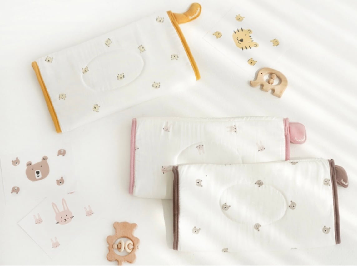 韓國 Bamboo Bebe 竹纖維紗布餵奶臂枕 哺乳枕