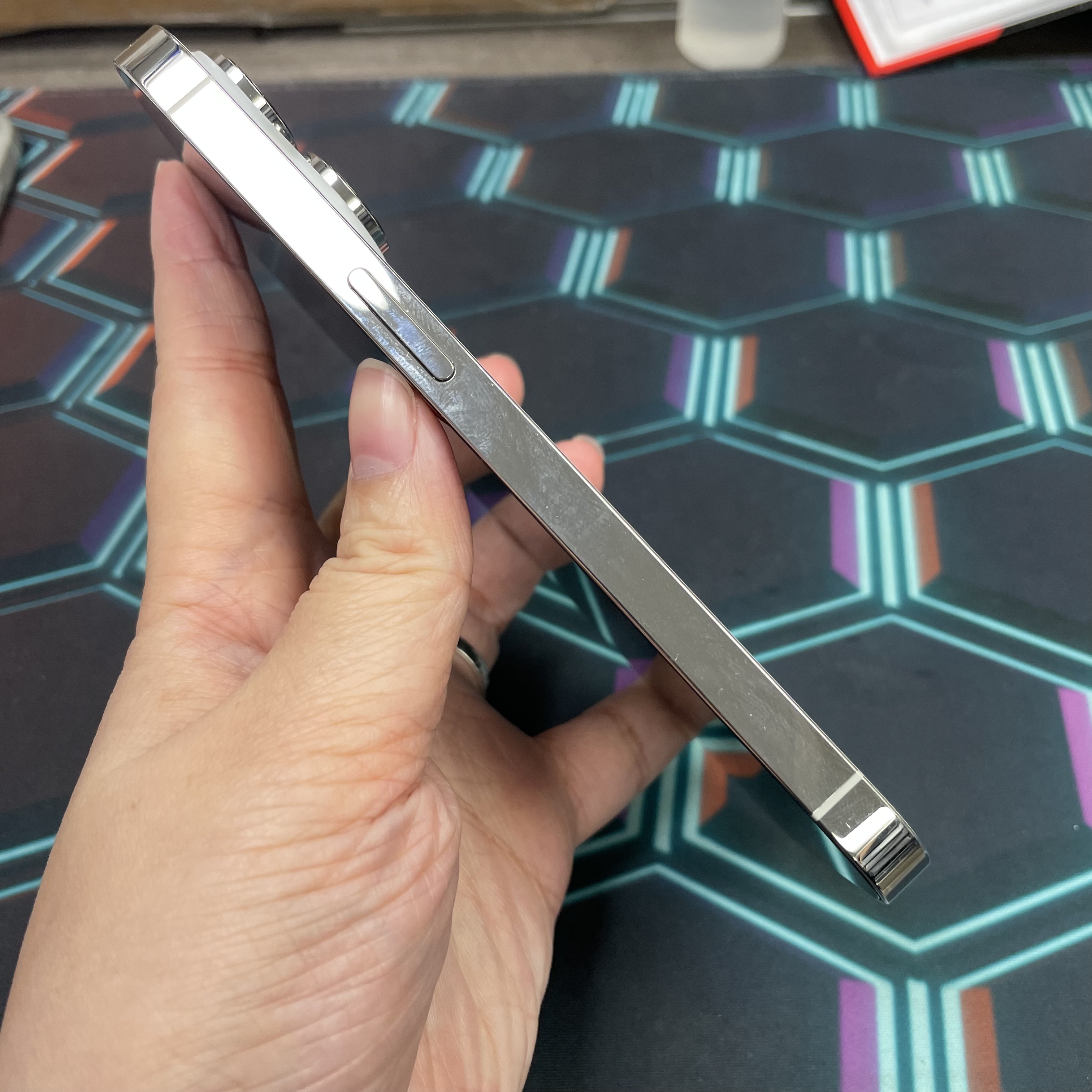*8365 14 pro 完美機 256GB 電100 白色 white