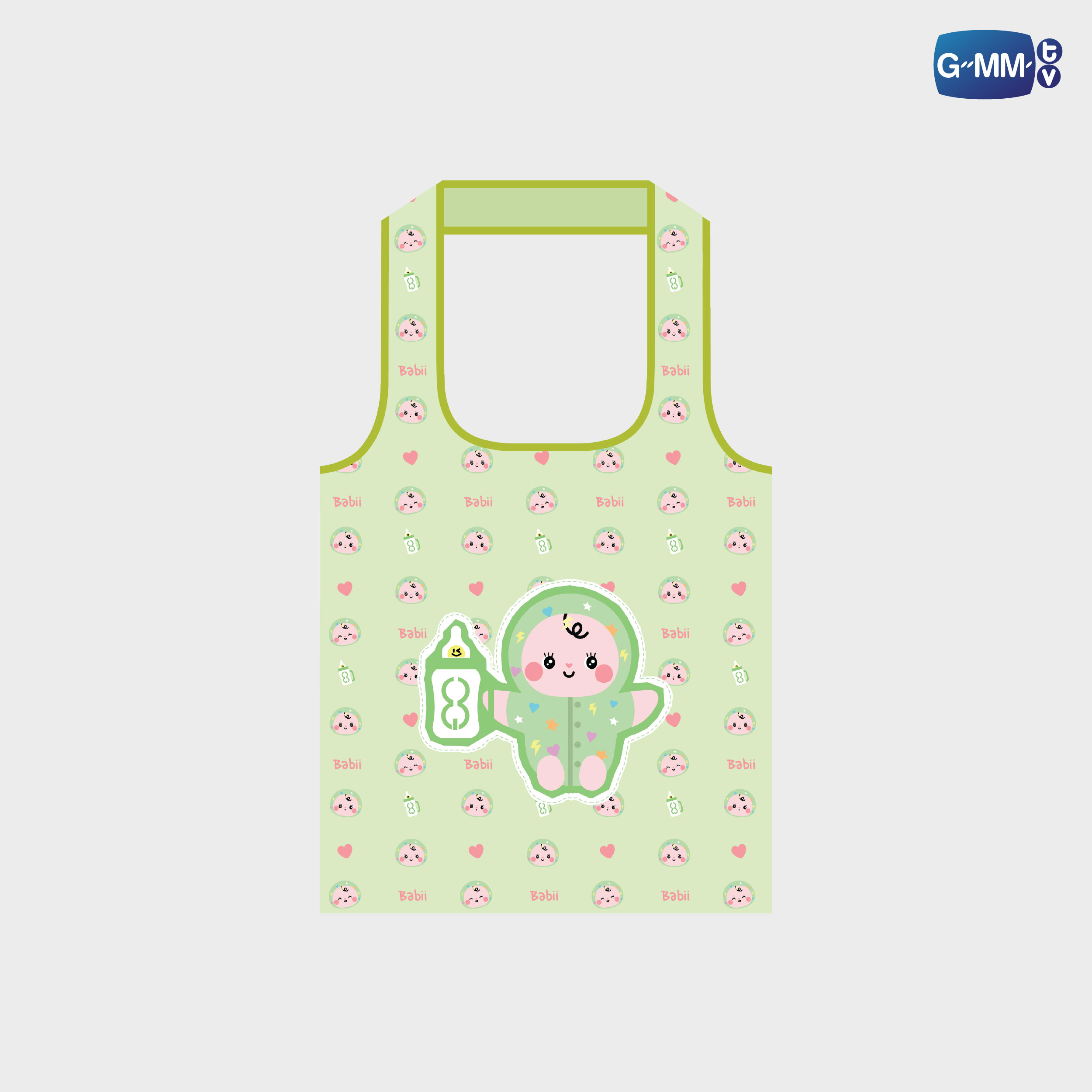 BABII CHARACTER FOLDABLE BAG