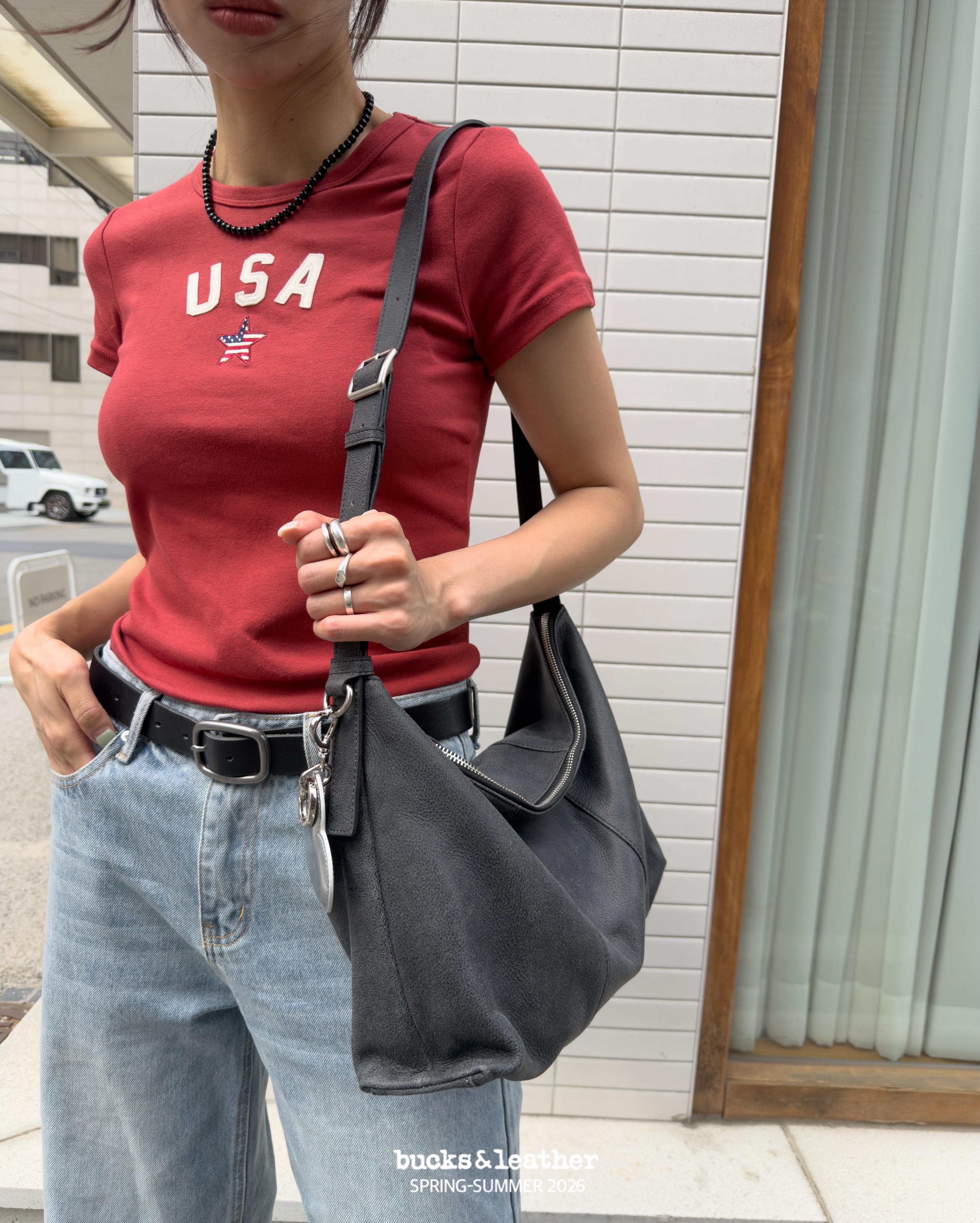 【26SS 】預訂_Corner Bag By Bucks & leather