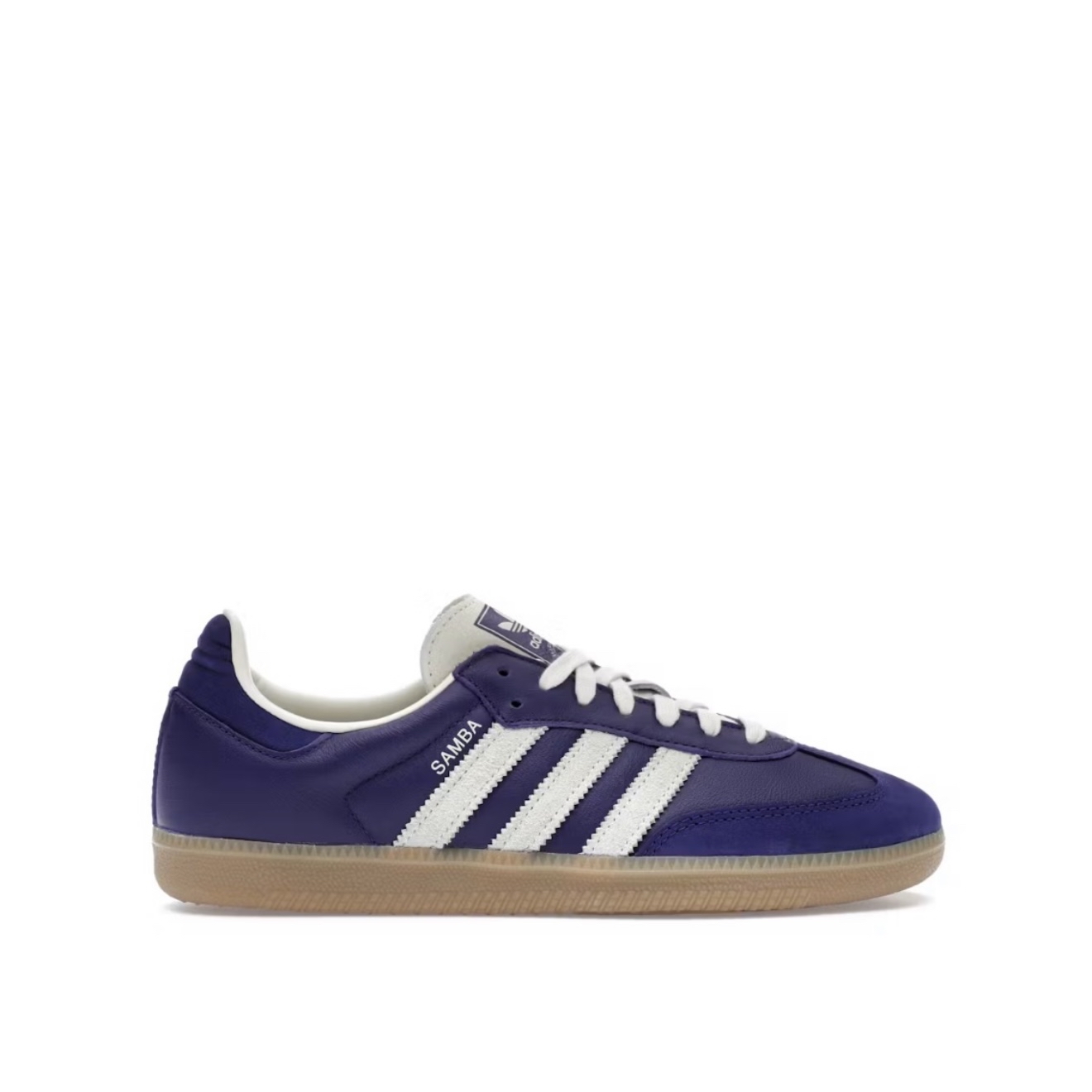 JI2736 Adidas Samba OG Collegiate Purple Blue Cream JI2736