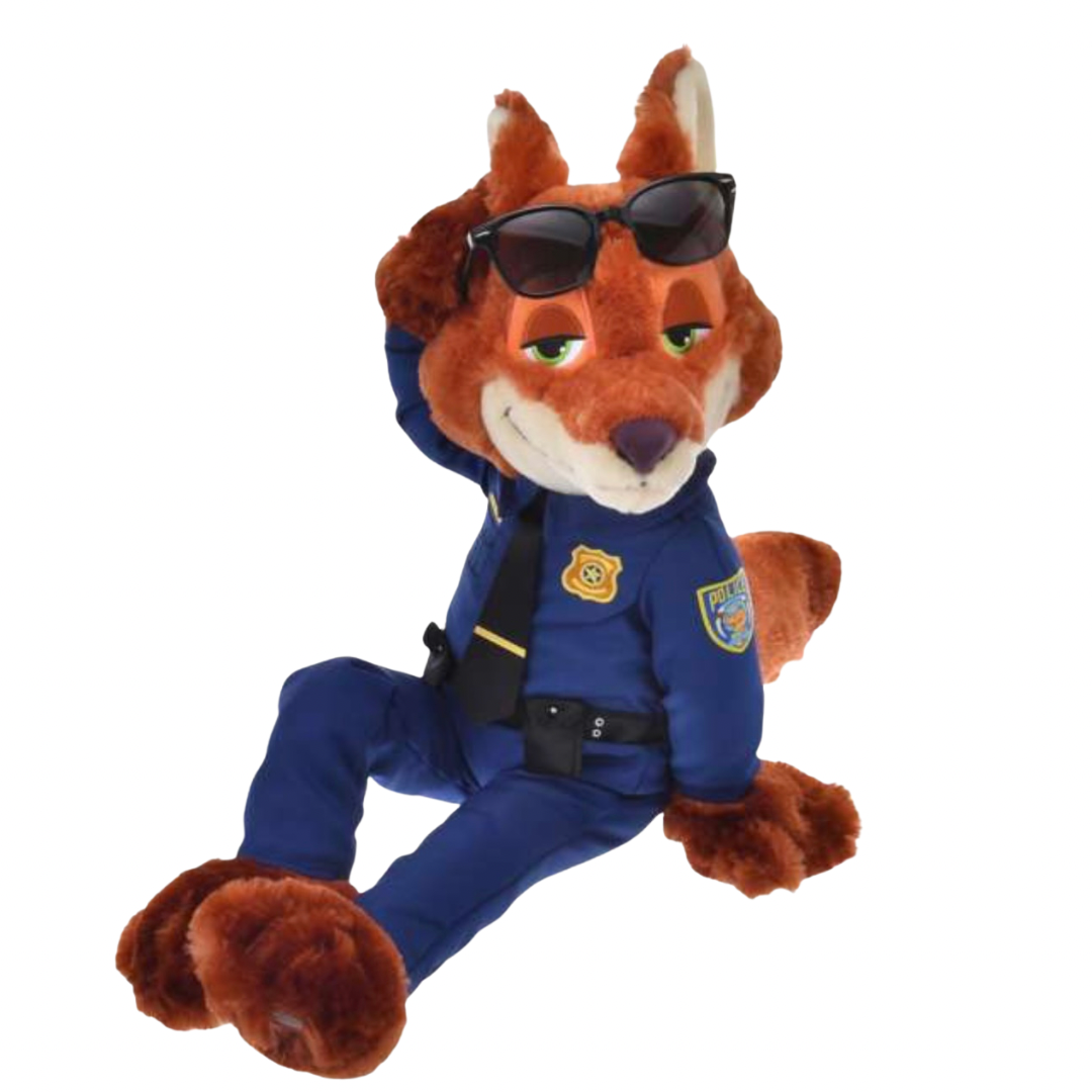 Disney Zootopia Nick Wilde Plush Toy Uniform iketerunuigurumi