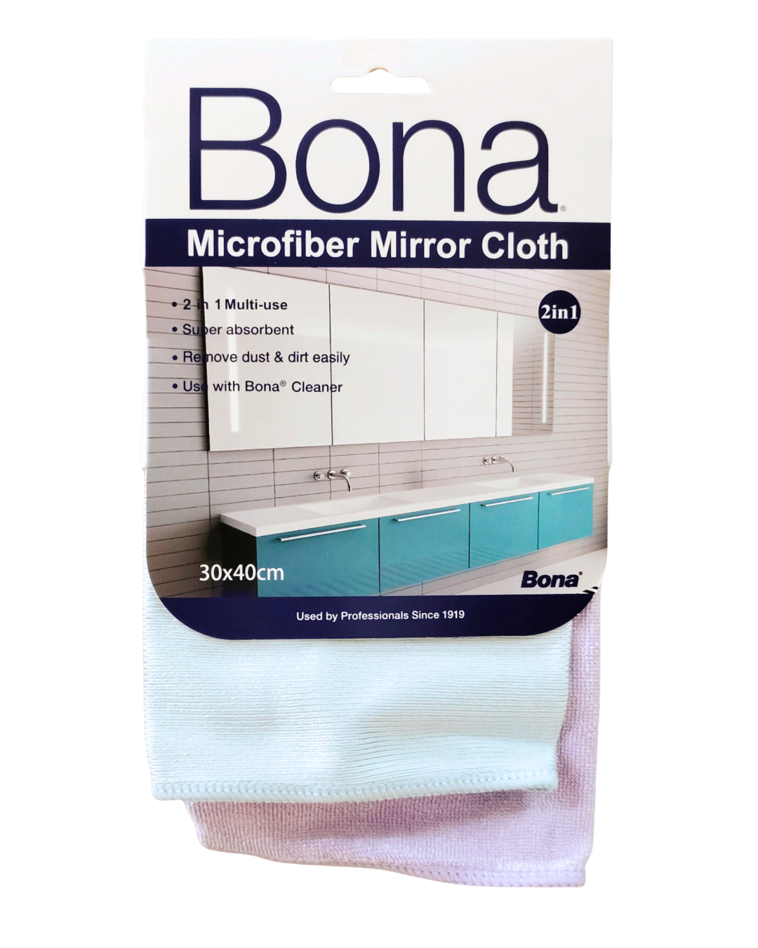 Bona 超細纖維鏡面清潔毛布