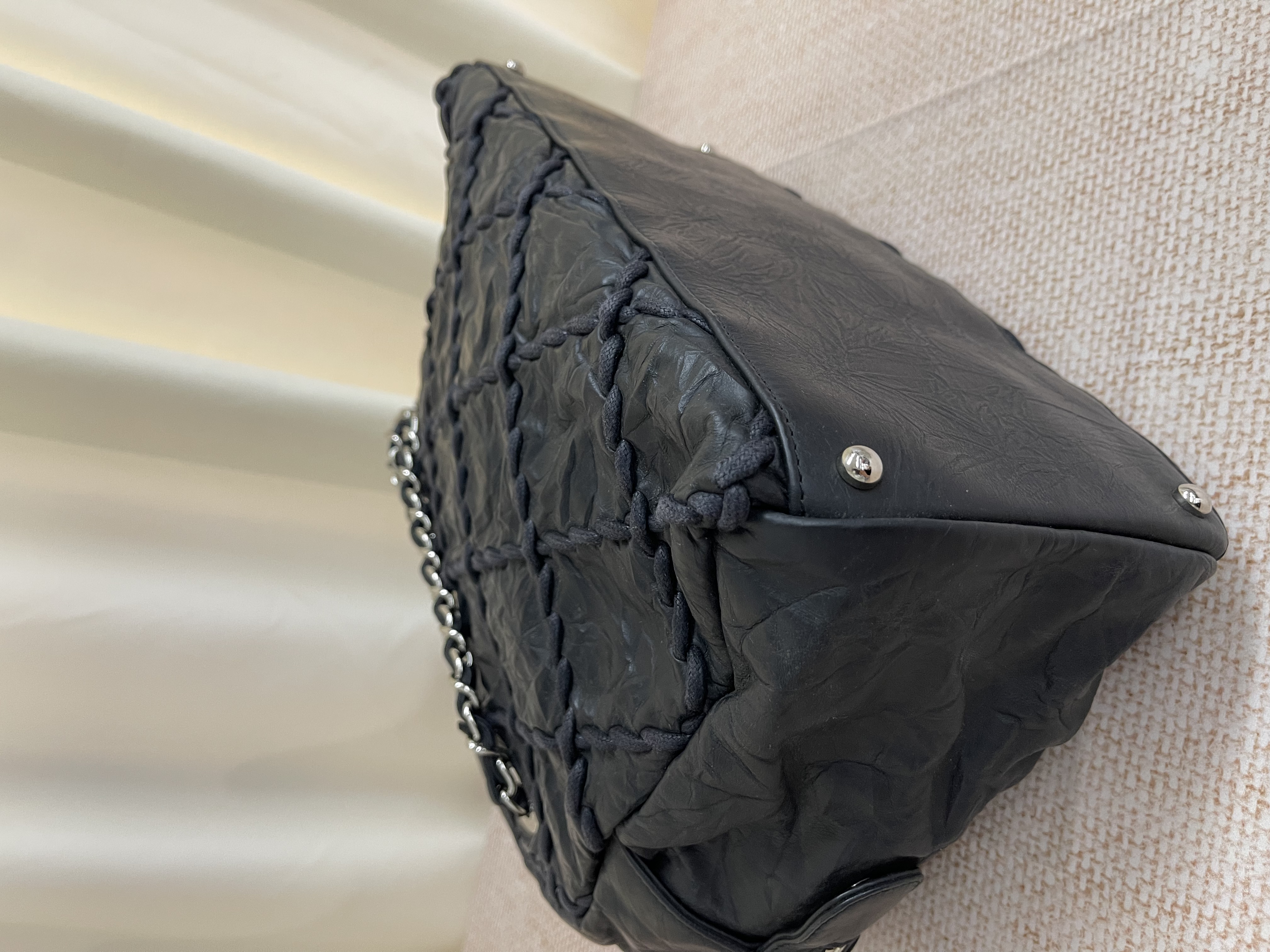 Pre-owned Chanel Ultra Stitch Bowling Bag/ Product Code: 26030104