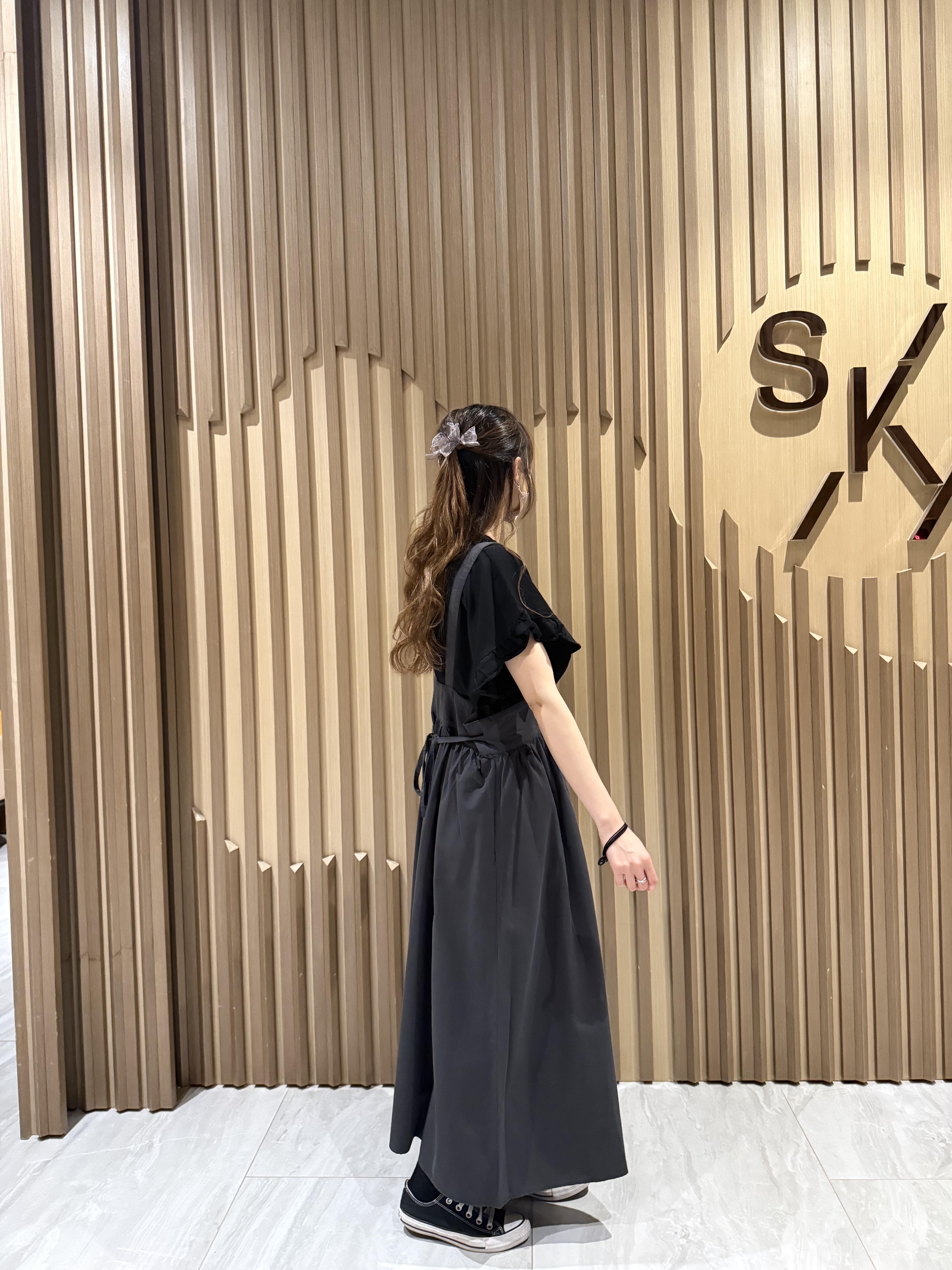 後綁結修腰吊帶𝐎𝐏𝐒（炭灰）