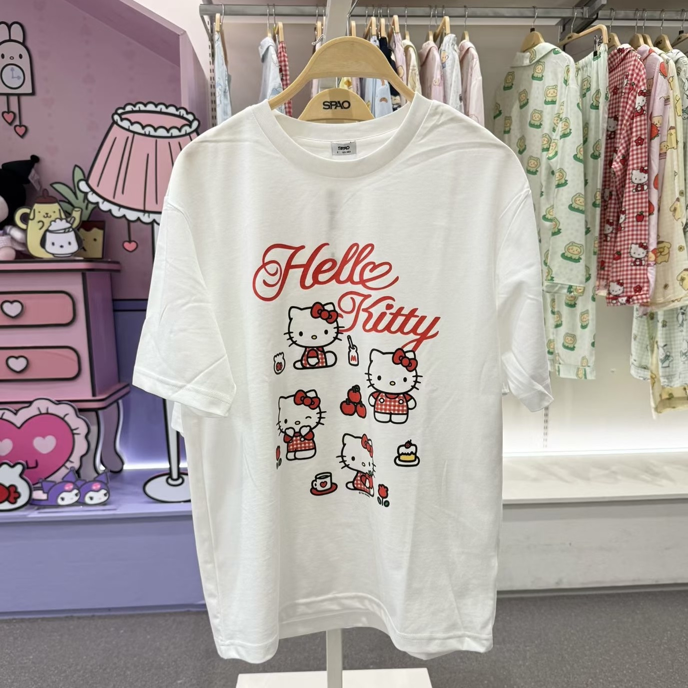 🇰🇷韓國SPAO x Sanrio涼感短䄂Tee