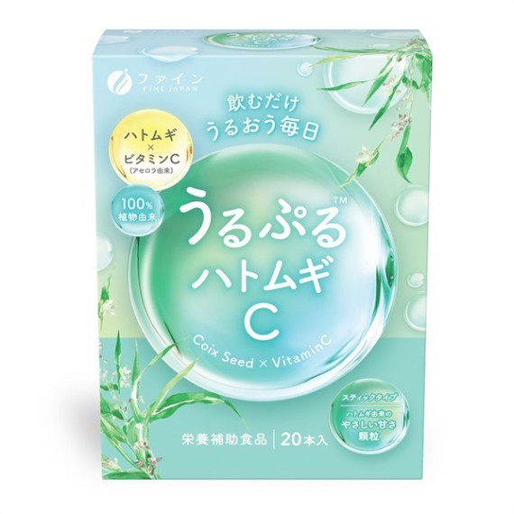 日本直送 水潤透明肌TM薏仁維生素C, 44克 (2.2克×20條)