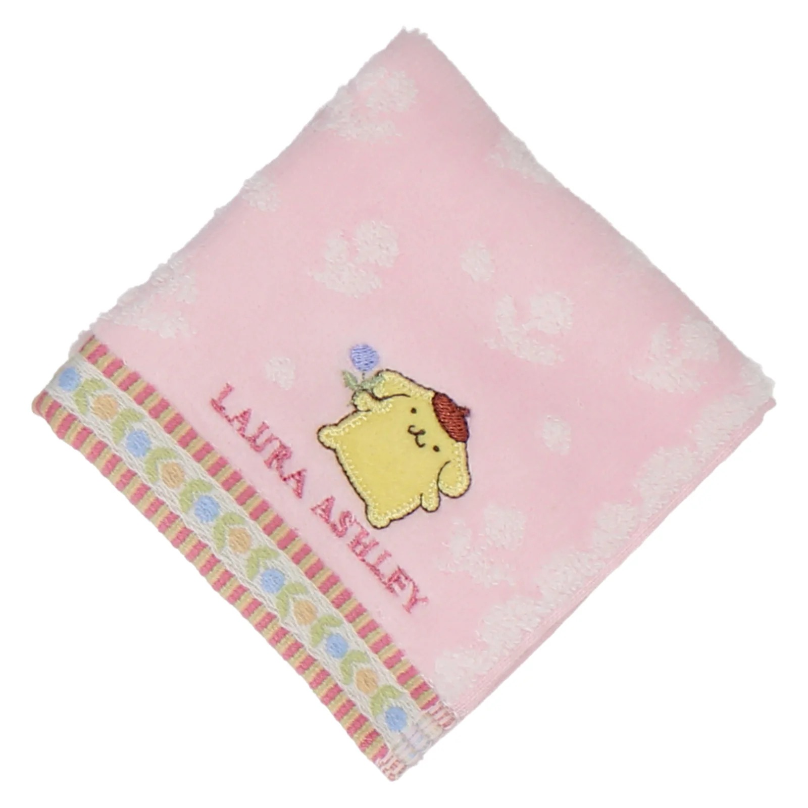🎀【預訂】Laura Ashley x Sanrio Pompompurin 迷你毛巾 - E